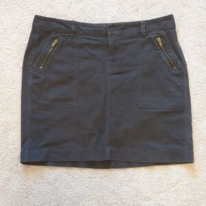 Old Navy Gray Denim Skirt Size 14